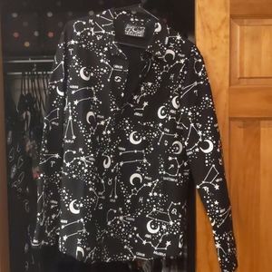 Killstar milky way button up